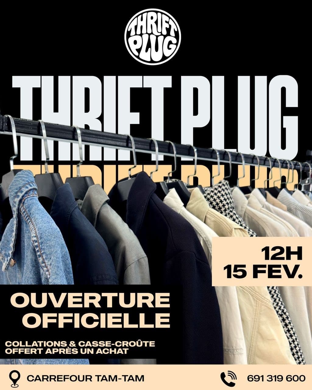 Thrift Plug Event Rack